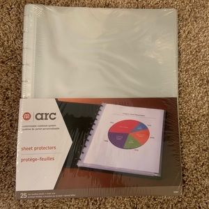 Arc sheet protectors